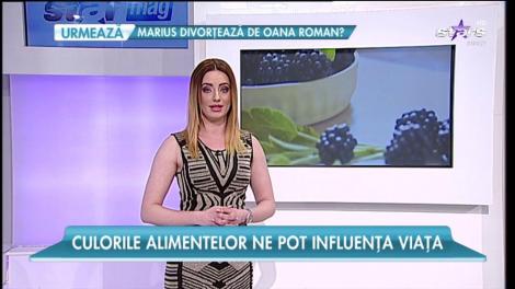 Culorile alimentelor pe care le consumăm ne pot influența viața