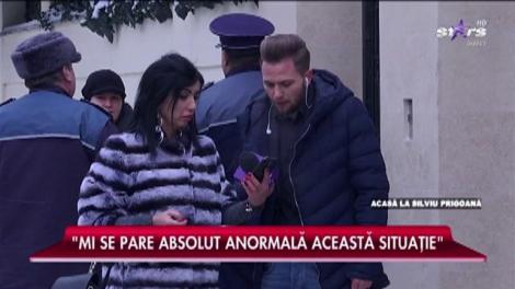 Adriana Bahmuţeanu a mers cu Poliţia şi Protecţia Copilului acasă la Silviu Prigoană