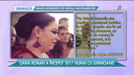 Oana Roman a &icirc;nceput 2017 numai cu ghinioane!
