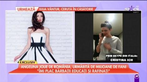 Christina ICH, urmărită de milioane de fani