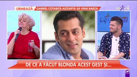 Iulia Vântur l-a îmbrăcat în IE pe Salman Khan