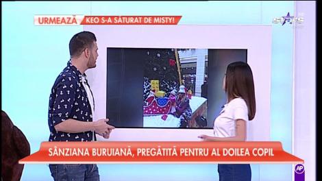 Sânziana Buruiană, pregătită pentru al doilea copil