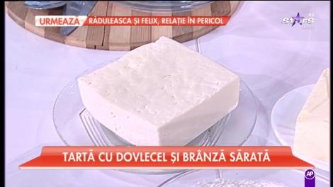 Chef Ralu ne gătește o tartă cu dovlecel și brânză sărată