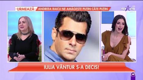 Iulia Vântur a cântat în fața lui Salman Khan