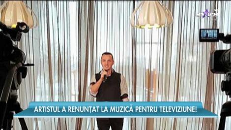 Mihai Trăistariu a renunțat la muzică pentru televiziune. Are propria emisiune TV