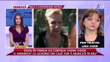 Lidia Samson, sora mai mică a lui Vadim Tudor, s-a stins la vârsta de 72 de ani