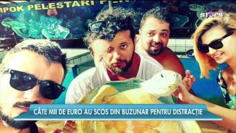 Tudor Ionescu și soția lui Ana, în vacanță în Bali