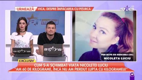 Nicoleta Luciu face orice pentru a se menține în formă