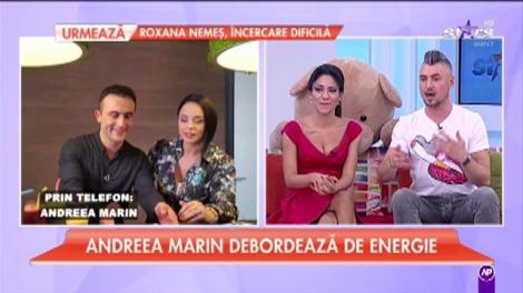 Andreea Marin debordează de energie! Ce planuri are zâna în 2017?