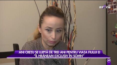 Ani Creţu se luptă de trei ani pentru viaţa fiului ei: "Totul a scăpat de sub control după un vaccin foarte controversat!"