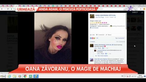 Oana Zăvoranu, o magie de machiaj!