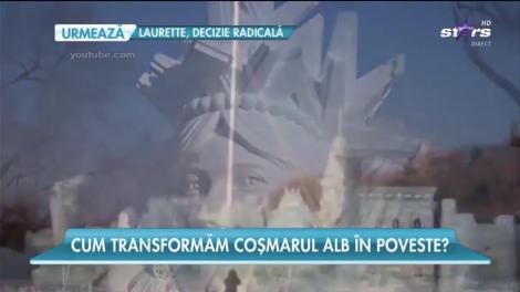 Câţiva sculptori din China au făcut din mormane de zăpadă adevărate opere de artă!