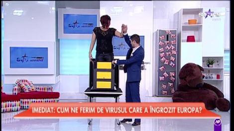 Un număr senzaţional de magie, în platoul de la Star Matinal!