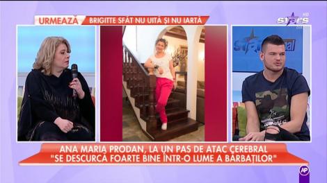 Ana Maria Prodan, la un pas de atac cerebral