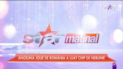 Angelina Jolie de România a luat chip de nebunie