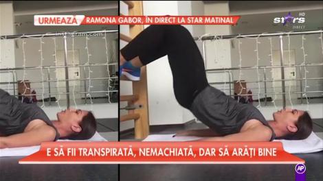 Noua fiță a vedetelor! Să mergi la sală!