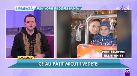 Ellie White, de urgenţă la spital cu cei doi copii ai săi!
