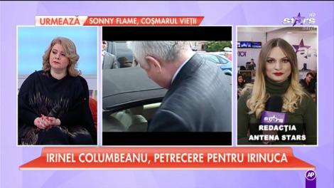 Irinel Columbeanu, petrecere pentru Irinuca