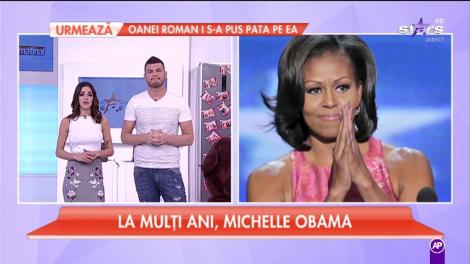 Michelle Obama este sărbătorita zilei! Soţia fostului preşedinte al Americii împlineşte astăzi vârsta de 53 de ani