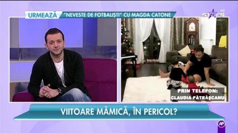 Claudia Pătrăşcanu a dezvăluit ziua &icirc;n care va naşte prin CEZARIANĂ! C&acirc;nd &icirc;l va cunoaşte pe Nicolas Mihail?
