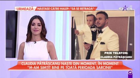 Claudia Pătrășcanu naște din moment, în moment. "M-am simtit bine pe toată perioada sarcinii"