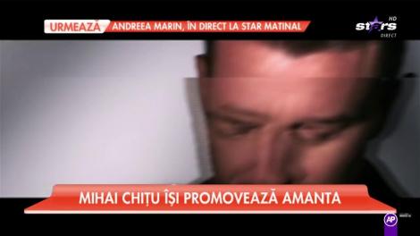 Mihai Chițu își promovează amanta. Bruneta joacă în clipul solistului