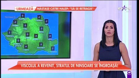 Vremea 17 ianuarie 2017 - Viscolul se menţine pe poziţii şi nu vom scăpa aşa uşor de el!