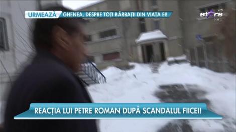 Petre Roman, primele declaraţii după problemele fiicei sale în căsnicie