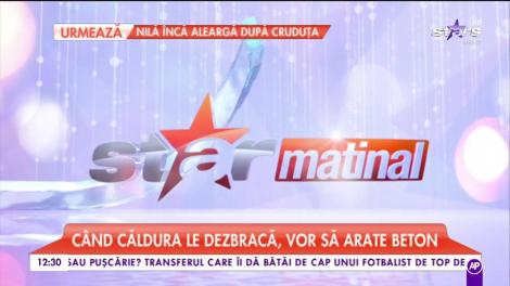 Vedetele noastre merg la sală intens ca să arate perfect!