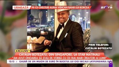 Cătălin Botezatu, din Singapore, la Star Matinal! "Am avut onoarea să stau de vorbă cu cei mai mari creatori ai lumii"