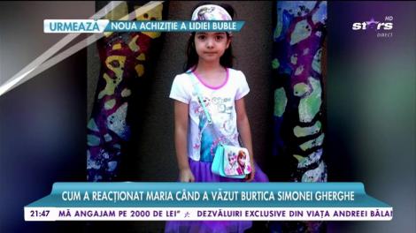 Fetița Daniela Gyorfi a făcut cunoștință cu bebelușul din burtica Simonei Gherghe!