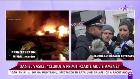 Mihai, martor din clubul Bamboo "Incendiul a izbugnit în Ballroom"