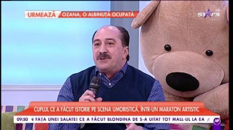 Romică Țociu și Cornel Palade formează un cuplu umoristic de 27 de ani