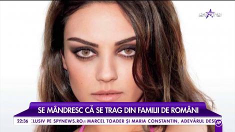 Sunt frumoase, celebre la Hollywood și se trag din familii de români. Mila Kunis s-a născut la Cernăuți, într-o familie de evrei