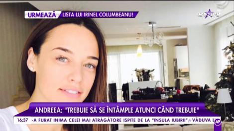 Andreea Raicu iubește din nou și are planuri de măritiș
