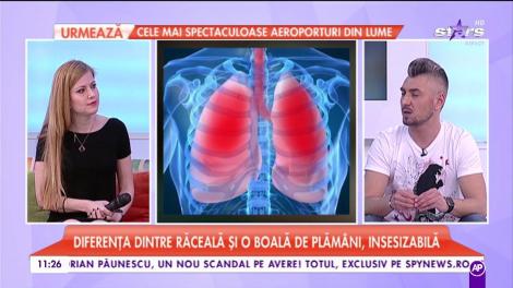 Diferența dintre răceală și o boală de plămâni este insesizabilă