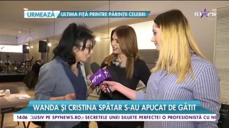 Cristina Sp[tar și Dj Wanda s-au apucat de gătit