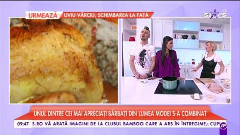 Zizik gătește pui umplut cu orez și nuci