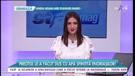 Un preot le-a făcut duș cu busuiocul enoriașilor. I-a plesnit peste față cu apă sfințită