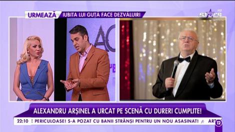 Alexandru Arșinel a suferit a cincea operaţie la coloană