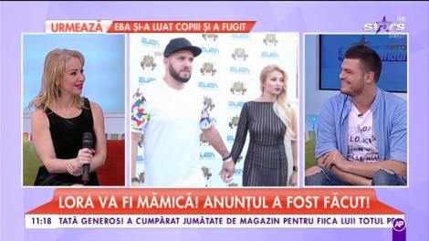 Marele anunţ al anului 2017 a fost făcut acum! "Lora va deveni mămică"