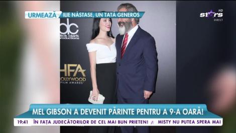 Mel Gibson este tată pentru a noua oară, la 60 de ani!