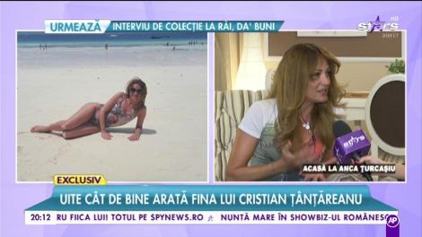Anca Țurcașiu, interzis de sexy pe plajă