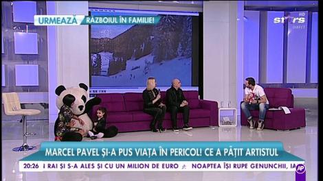 Marcel Pavel și-a pus viața în pericol. Iată ce a pățit artistul
