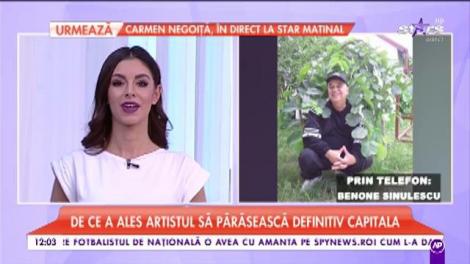 Care sunt temerile peste care nu reușește Benone Sinulescu să treacă
