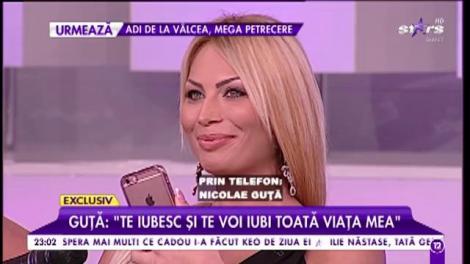 Nicolae Guță: ”Îmi doresc trei copii cu Cristina”