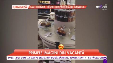 Alina Eremia se distrează în Africa