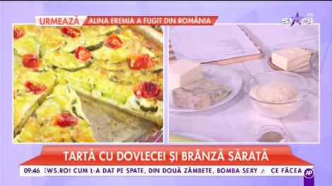Merită să îţi notezi reţeta asta. Tarta cu dovlecei şi brânză, prânzul ideal pentru cei dragi