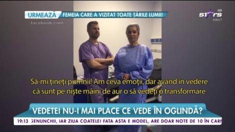 Nicoleta Luciu, din nou pe mâna esteticianului