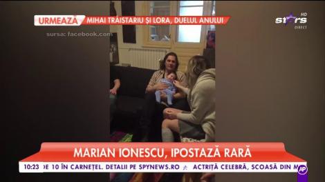 Video. Octavia Geamănu şi Marian Ionescu radiază! Micuţul lor îl moşteneşte pe tati când vine vorba despre muzică